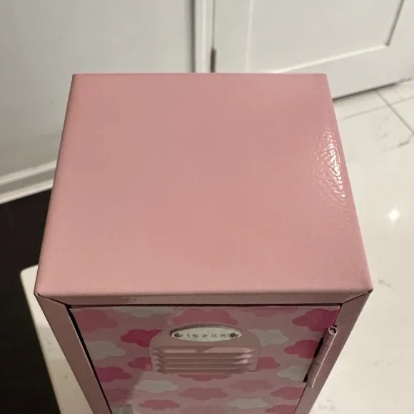Pink Cloud Pattern Mini Locker - Picture 7 of 7